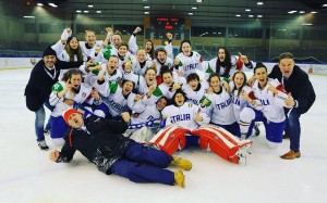 under 18 nazionale italia femminile hockey ghiaccio