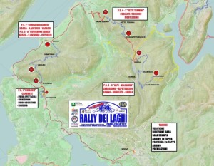 rally dei laghi cartina percorso 2017
