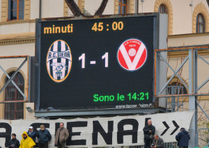 tabellone Siena-Varese