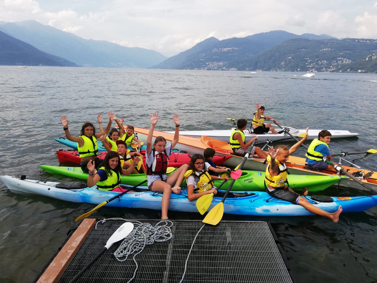 Al Via Il Centro Estivo Della Canottieri Luino VareseSport