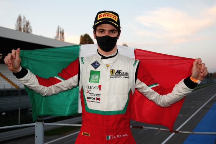 rovera Campione Italiano GT Endurance su ferrari 2020